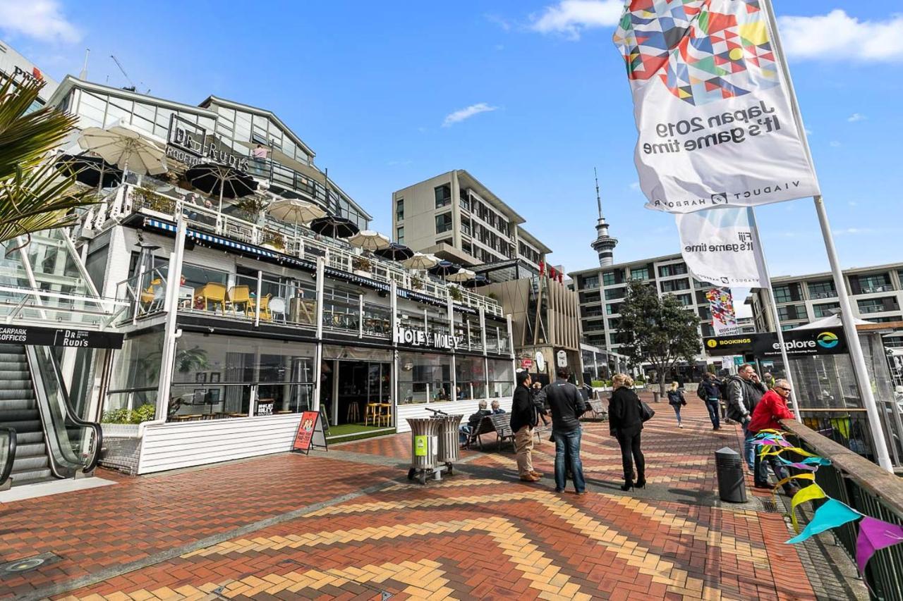 Dazzling Sea Views - Heart Of The Viaduct Lägenhet Auckland Exteriör bild